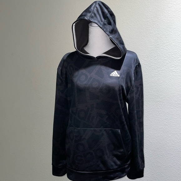 Adidas hoodie - boys size XL - Picture 4 of 10